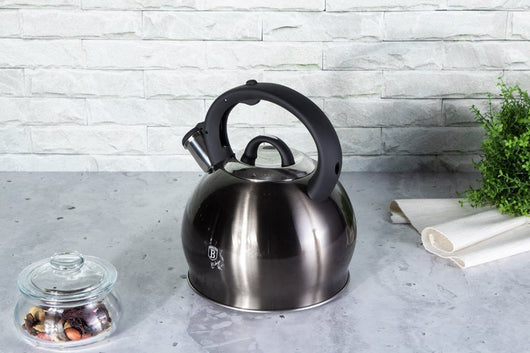 Berlinger haus BH-6666 Bollitore con fischietto in acciaio inossidabile da 3 litri