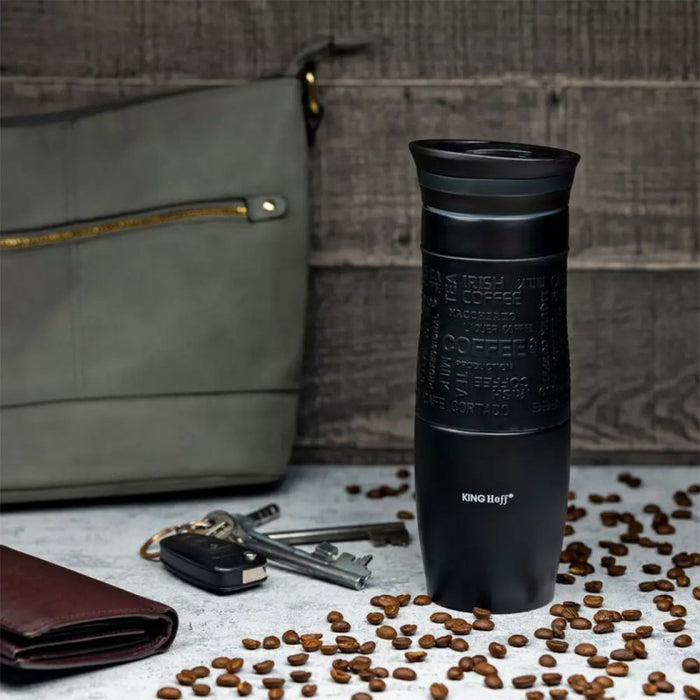 Tazza termica a doppia parete in acciaio inossidabile Kinghoff KH-1615 da 500 ml