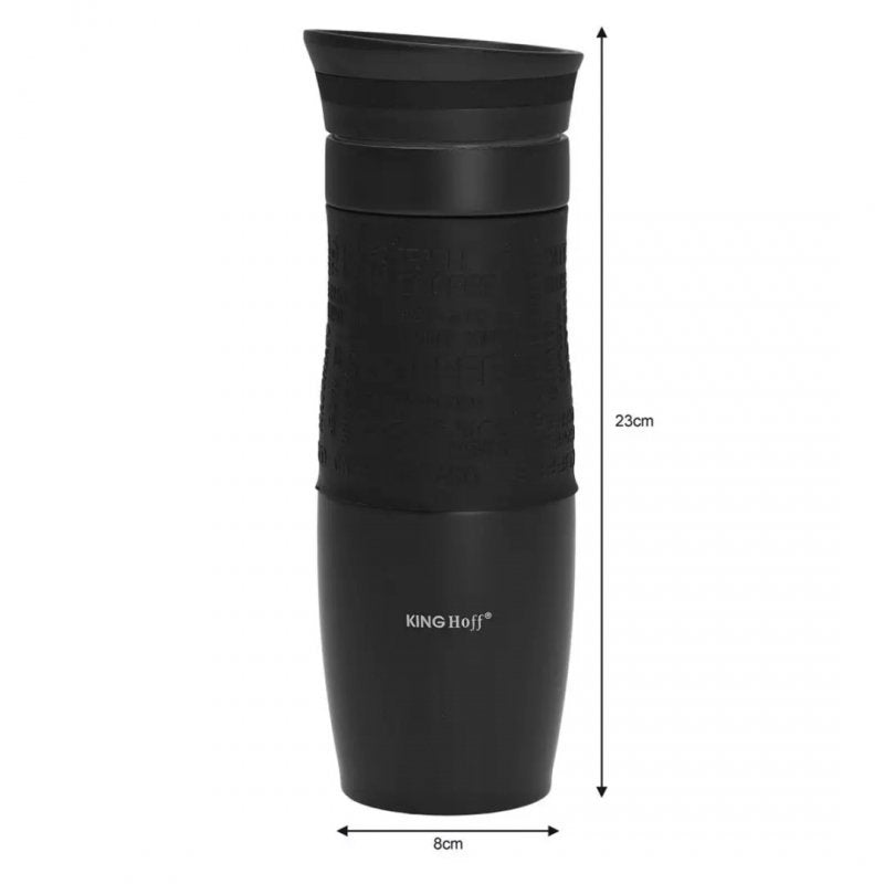 Tazza termica a doppia parete in acciaio inossidabile Kinghoff KH-1615 da 500 ml