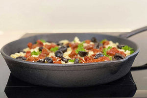 Padella in ghisa Kinghoff KH-2251 da 20 cm per una distribuzione uniforme del calore