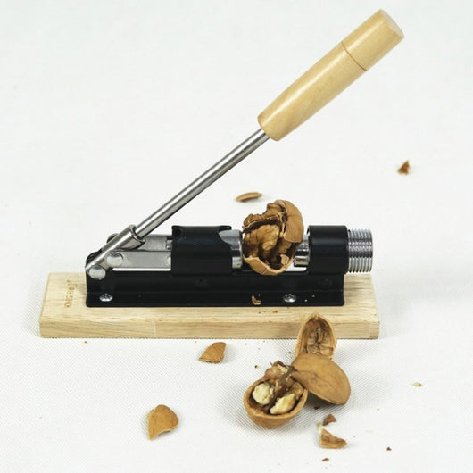 Schiaccianoci Kinghoff KH-1660 - Schiaccianoci in acciaio resistente con manico in legno