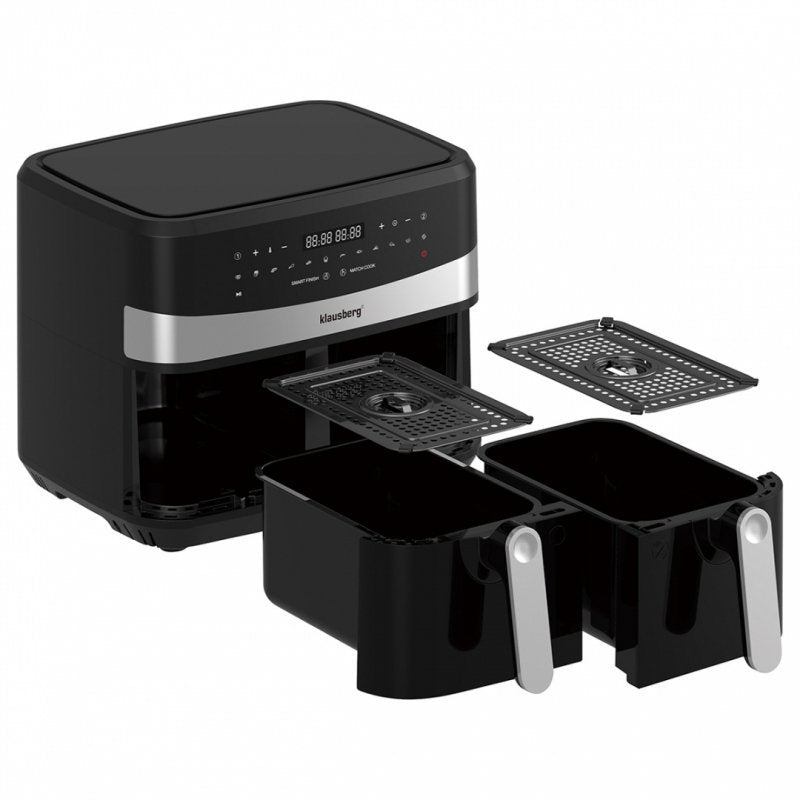 Friggitrice ad aria senza olio Klausberg KB-7573 con doppio cestello da 4,5 l