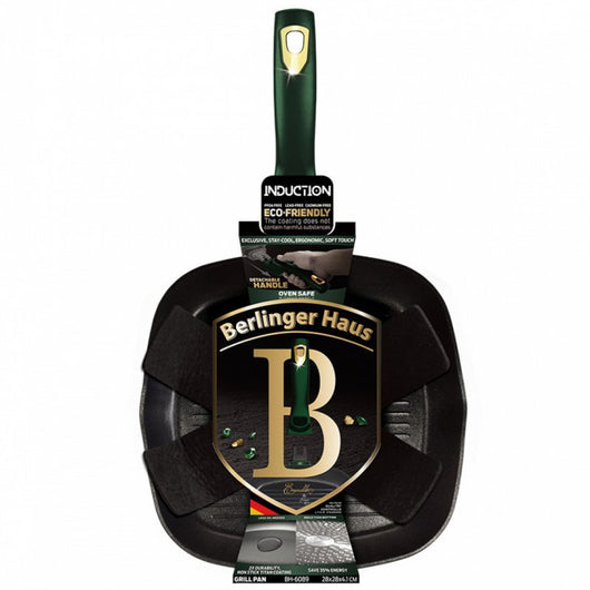 Berlinger Haus BH-6089 Padella per griglia con rivestimento in granito 28 cm