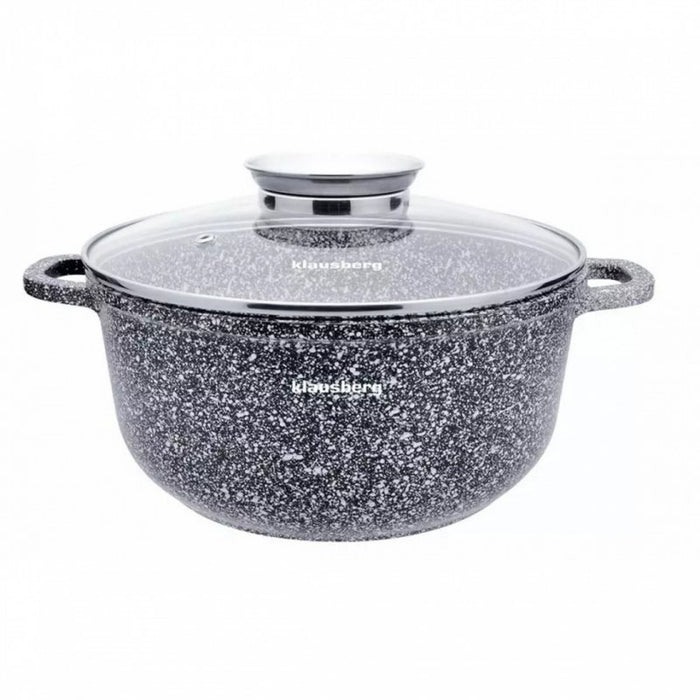 Klausberg KB-7521 Pentola in marmo da 3,3 l, compatibile con l'induzione