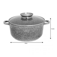 Klausberg KB-7521 Pentola in marmo da 3,3 l, compatibile con l'induzione