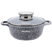 Klausberg KB-7522 Pentola in marmo a induzione da 4,5 l con manopola per aromi