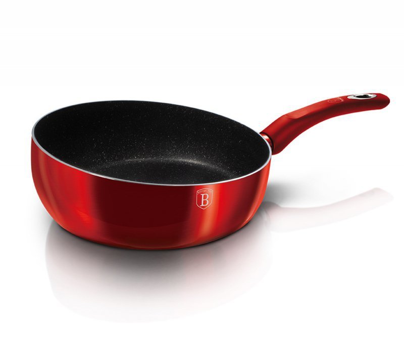 Berlinger Haus BH-1302 Padella Flip Wok da 26 cm con rivestimento in granito