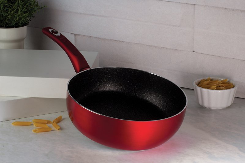 Berlinger Haus BH-1302 Padella Flip Wok da 26 cm con rivestimento in granito