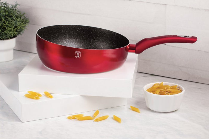 Berlinger Haus BH-1302 Padella Flip Wok da 26 cm con rivestimento in granito