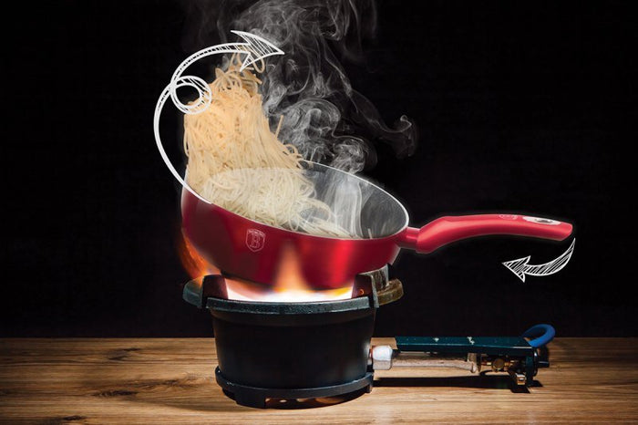 Berlinger Haus BH-1302 Padella Flip Wok da 26 cm con rivestimento in granito