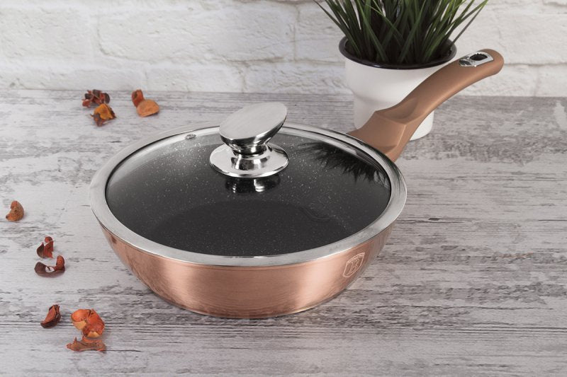 Berlinger haus BH-1518 Padella in granito oro rosa 28 cm