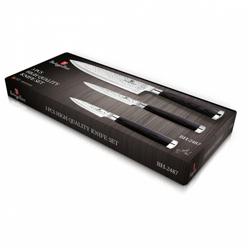 Berlinger haus BH-2487 Primal Gloss Set di 3 coltelli in acciaio inossidabile