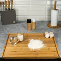 Kinghoff KH-1683 Tagliere per pasticceria in bambù naturale 55x43cm