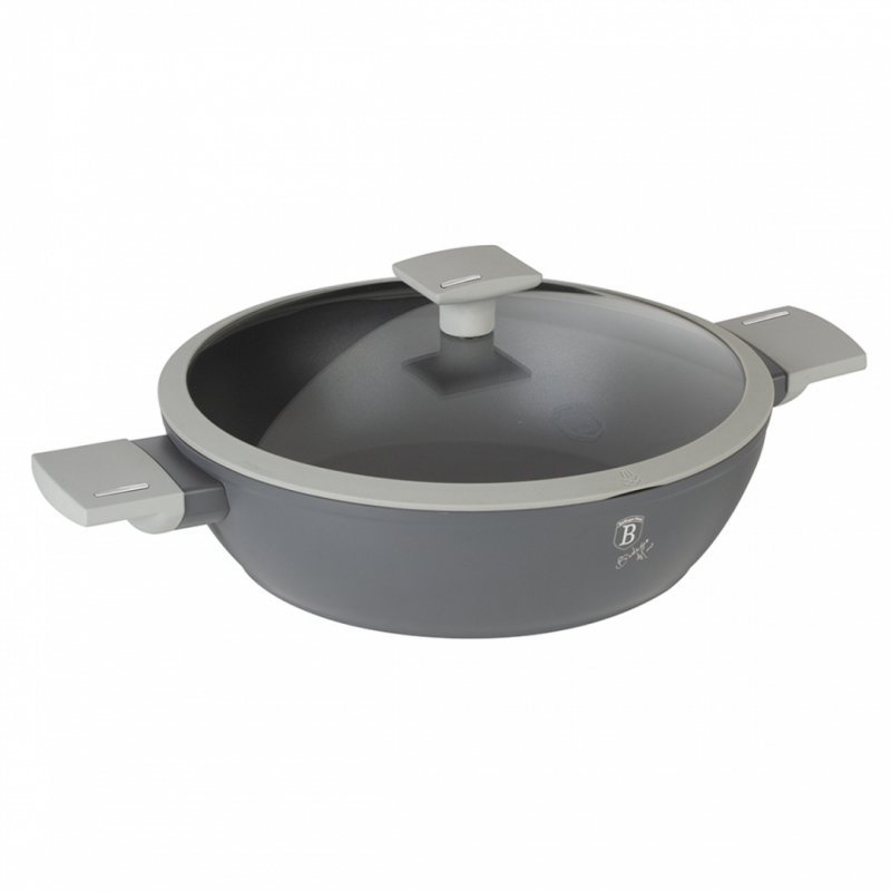 Berlinger haus BH-7070 Aspen Titanium Pentola piatta antiaderente 28 cm