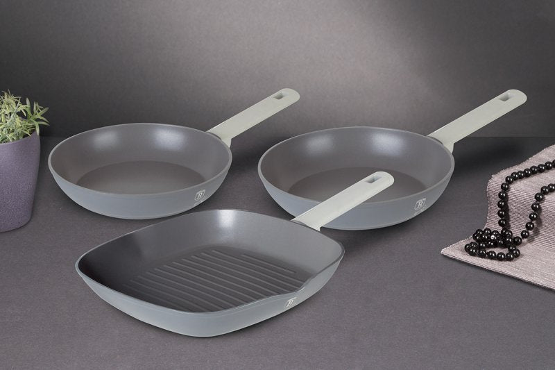 Berlinger haus BH-7076 Aspen Titanium Frypan Set - Pentole antiaderenti