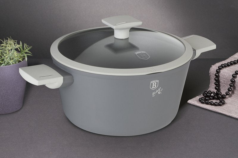 Berlinger haus BH-7079 Aspen Titanium Set di pentole antiaderenti