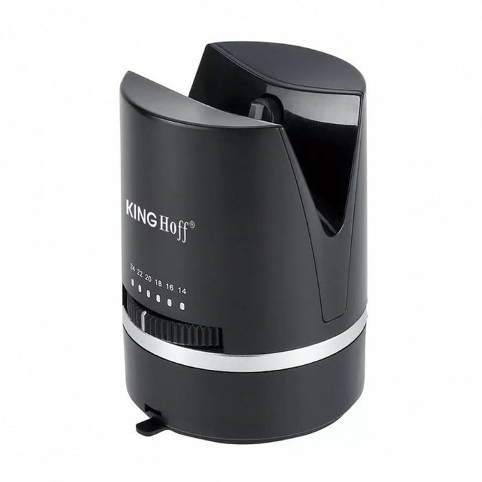 Affilacoltelli Kinghoff KH-1675 con base antiscivolo e angolo regolabile