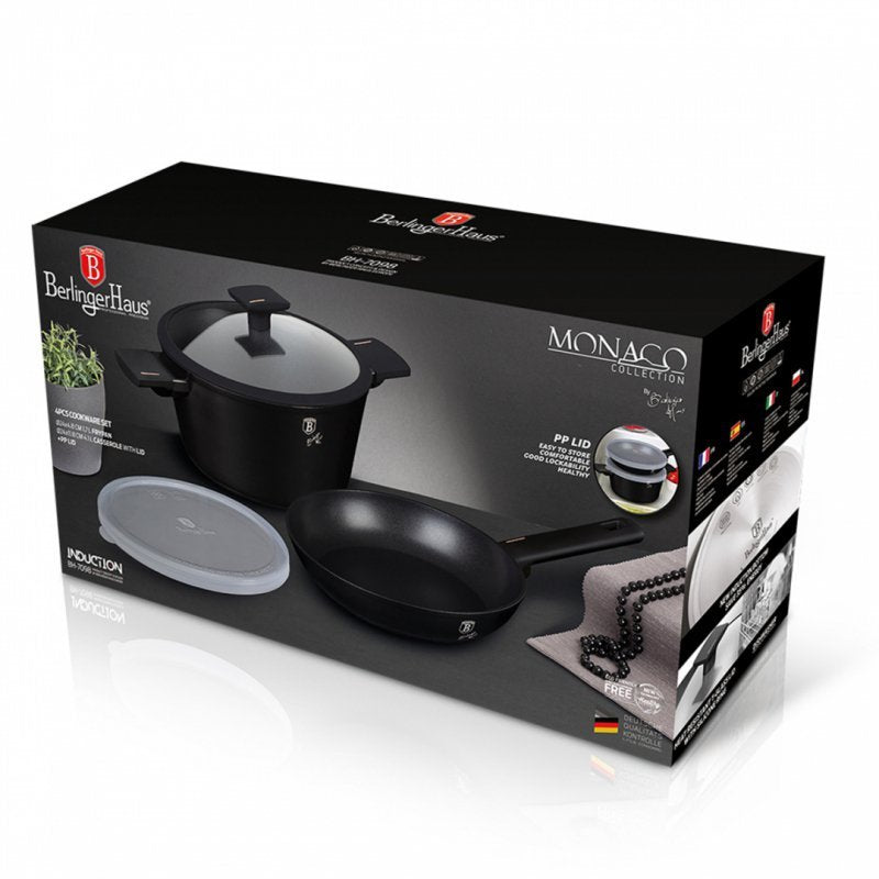 Berlinger haus BH-7098 Monaco Set di pentole antiaderenti in titanio