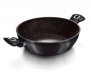 Berlinger haus BH-7111 Carbon Pro Pentola wok piatta 28 cm Pentole antiaderenti