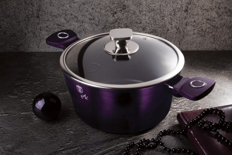 Berlinger haus BH-7141 Set di pentole antiaderenti viola