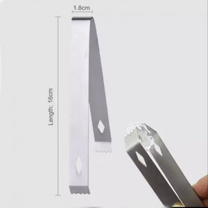 Klausberg KB-7579 Secchiello per ghiaccio in acciaio inossidabile con pinze 1,3 l