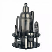 Klausberg KB-7581 Elegante set di utensili da bar con supporto