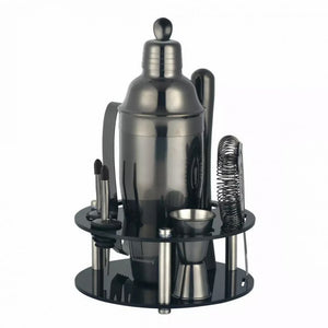 Klausberg KB-7581 Elegante set di utensili da bar con supporto