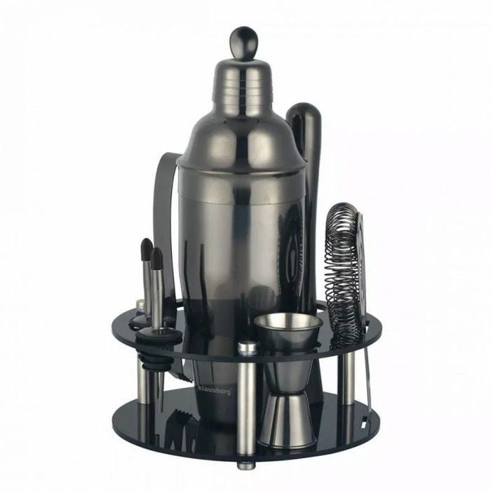 Klausberg KB-7581 Elegante set di utensili da bar con supporto
