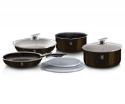Berlinger haus BH-7041 Set di pentole con manico staccabile e rivestimento in granito
