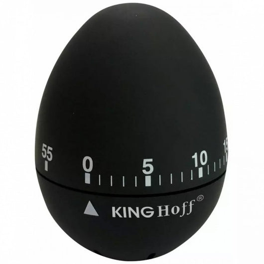 Timer da cucina meccanico Kinghoff KH-1620 con corpo in gomma morbida al tatto