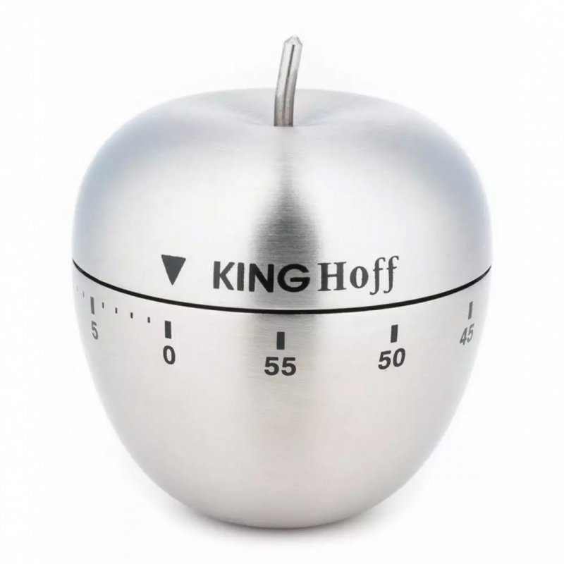 Timer da cucina meccanico a forma di mela Kinghoff KH-3133