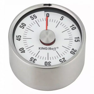 Timer da cucina magnetico Kinghoff KH-3176 con design in acciaio inossidabile