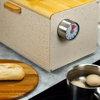 Timer da cucina magnetico Kinghoff KH-3176 con design in acciaio inossidabile