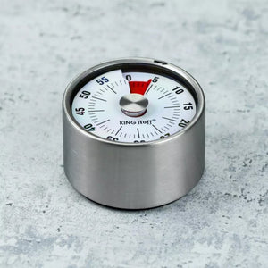 Timer da cucina magnetico Kinghoff KH-3176 con design in acciaio inossidabile