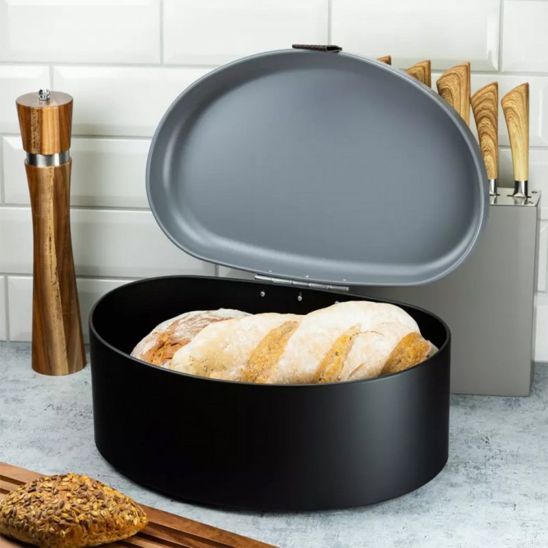 Klausberg KB-7576 Portapane in acciaio per un elegante spazio in cucina