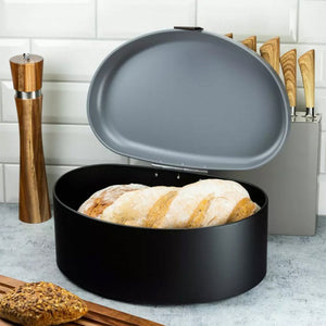 Klausberg KB-7576 Portapane in acciaio per un elegante spazio in cucina