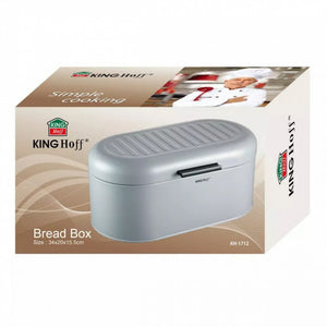 Kinghoff KH-1712 Portapane in acciaio per la conservazione moderna in cucina