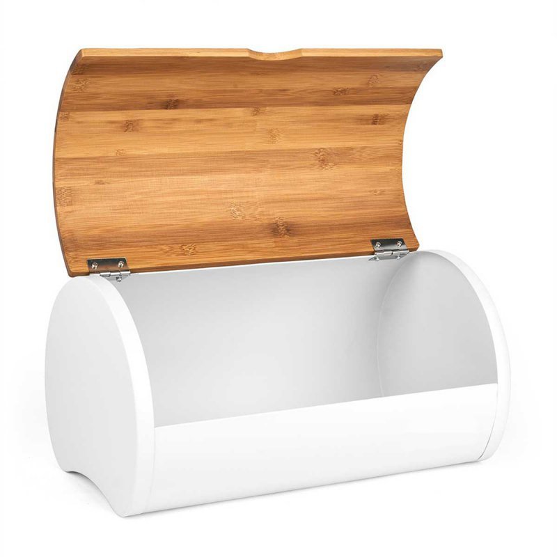 Brunbeste 2705 Contenitore per il pane bianco con contenitori in bambù per la conservazione in cucina