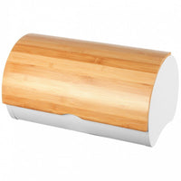 Brunbeste 2705 Contenitore per il pane bianco con contenitori in bambù per la conservazione in cucina