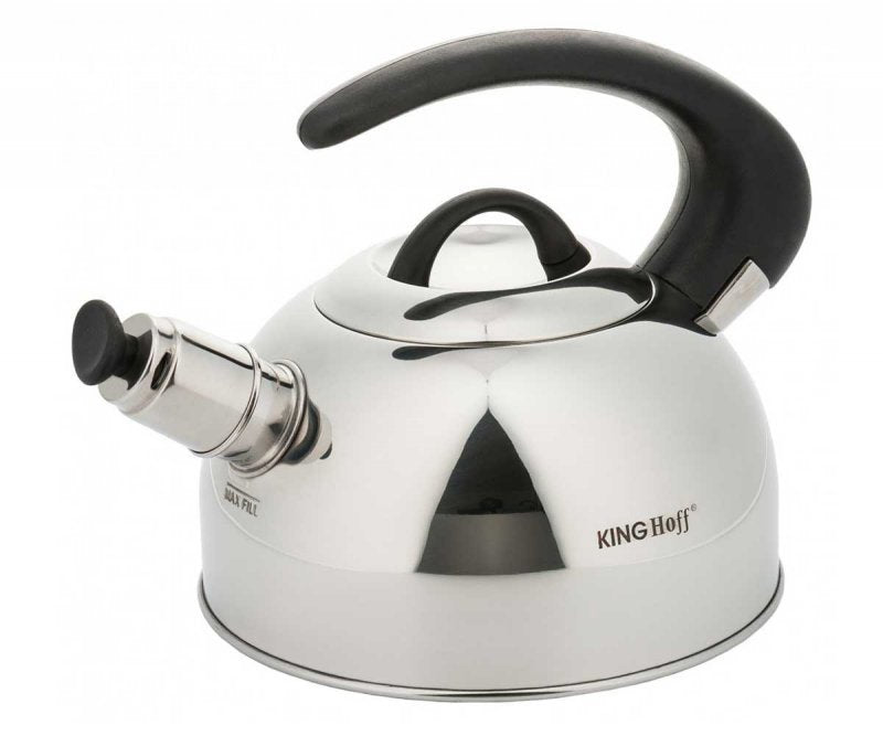 Bollitore a fischio in acciaio inossidabile Kinghoff KH-3250 da 1,8 l