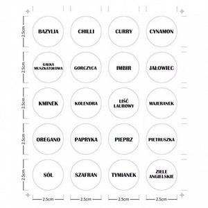 Kinghoff KH-4005 Porta spezie con 12 contenitori in vetro e supporto