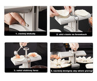 Brunbeste DOUBLE DUMPLING MACHINE 3155 Macchina per pierogi fatta in casa