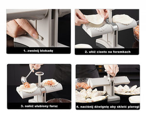Brunbeste DOUBLE DUMPLING MACHINE 3155 Macchina per pierogi fatta in casa