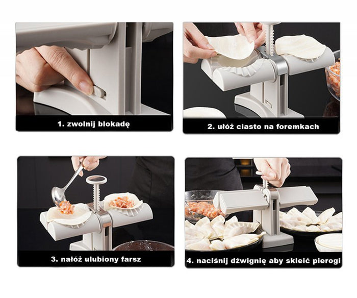 Brunbeste DOUBLE DUMPLING MACHINE 3155 Macchina per pierogi fatta in casa