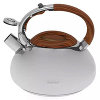 Bollitore con fischietto in acciaio inossidabile Kinghoff KH-3274 da 3,0 l