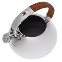 Bollitore con fischietto in acciaio inossidabile Kinghoff KH-3274 da 3,0 l