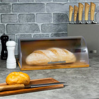 Contenitore per il pane in acrilico di bambù ecologico Kinghoff KH-3210