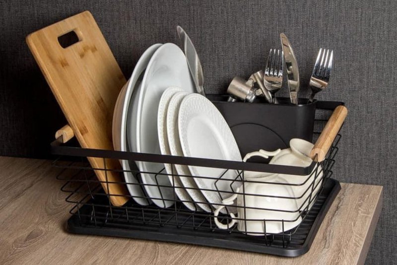 Brunbeste ASCIUGASTOVIGLIE CON SCOLATOIO E VASSOIO 2312 Durable Dish Rack