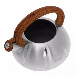 Bollitore con fischietto in acciaio inossidabile Kinghoff KH-3291 da 3,0 l