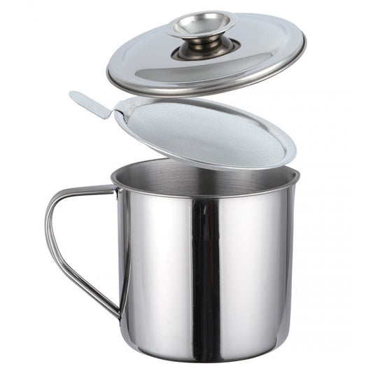 Contenitore per olio Kinghoff KH-1726 da 1,2 l con coperchio e filtro